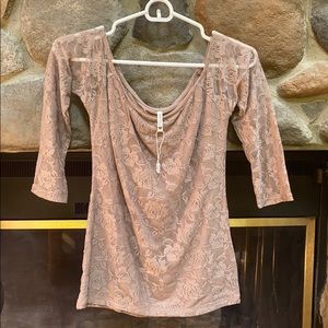 Lacy beauty of a blouse